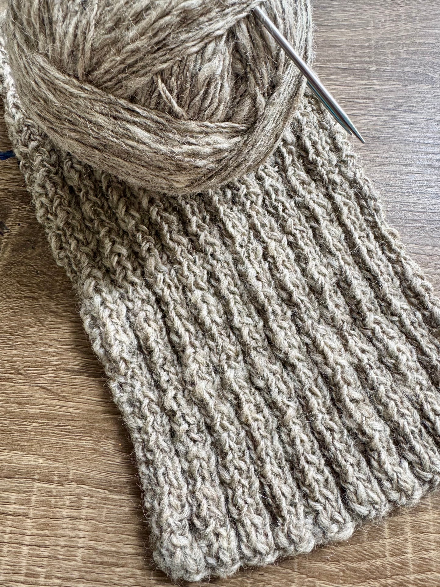 Hand-Spun All Natural, Undyed Corriedale Sheep 100% Wool Yarn