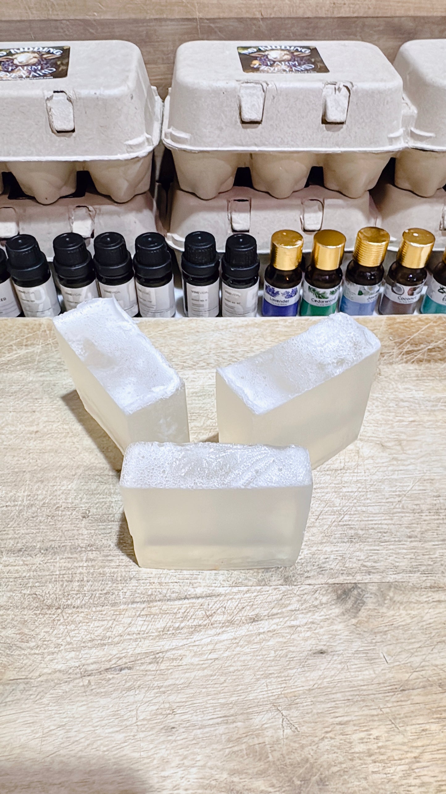 Handmade Jojoba Oil Shampoo Bars Infused with Jasmine, Gardenia, or Lavender Scents