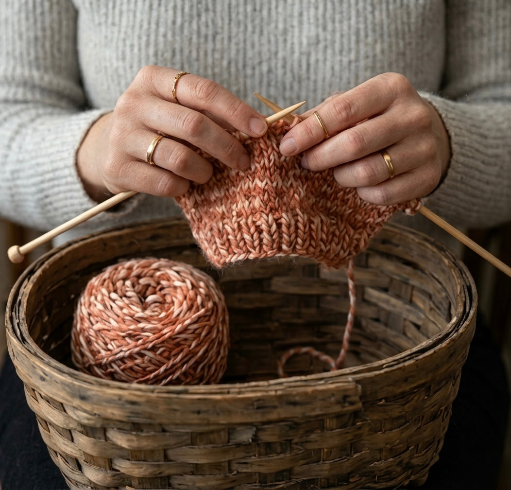 Candy Cane | Hand-Spun Wool