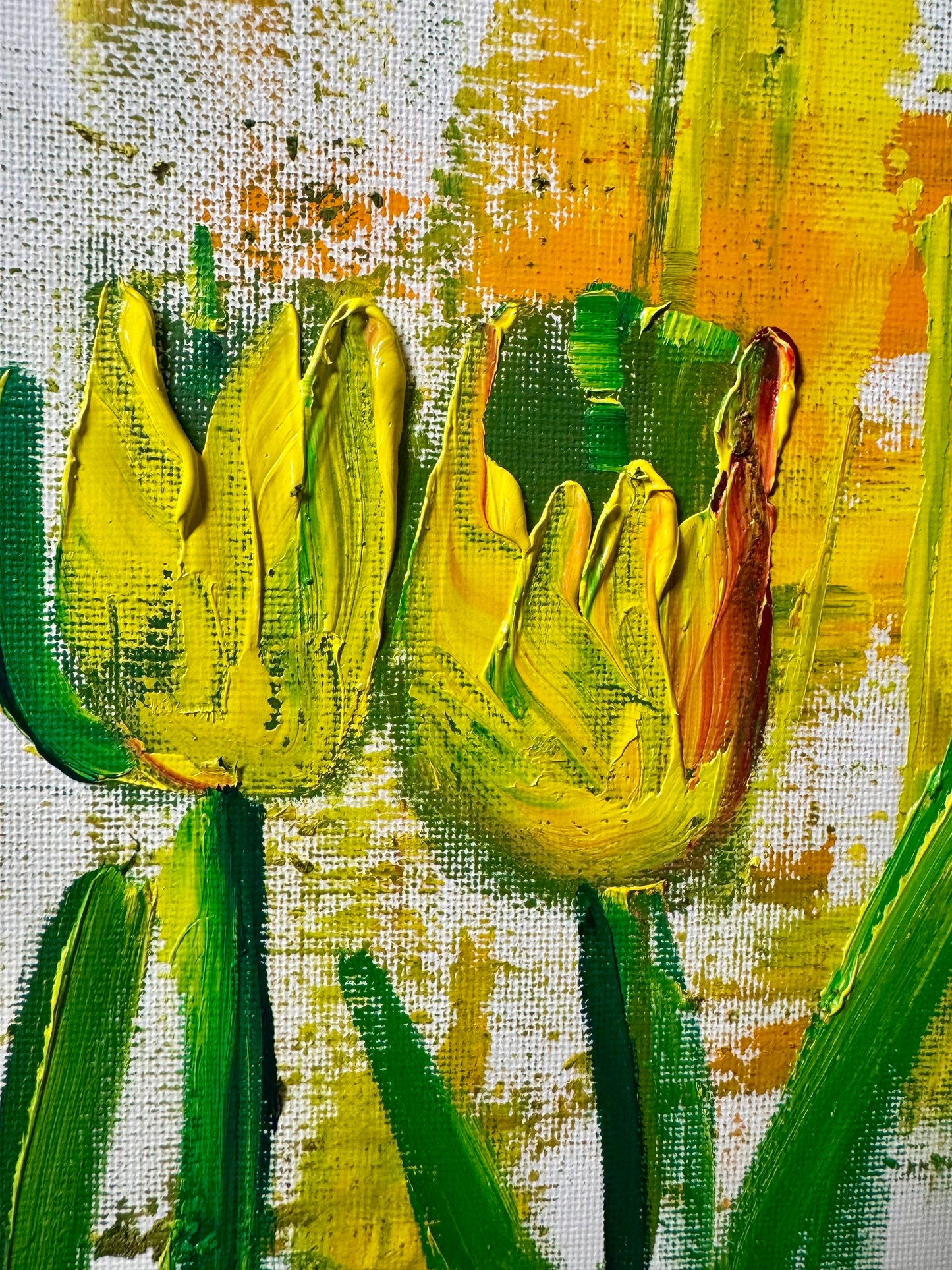 Sun-Drenched Tulips | Katya Montes Art