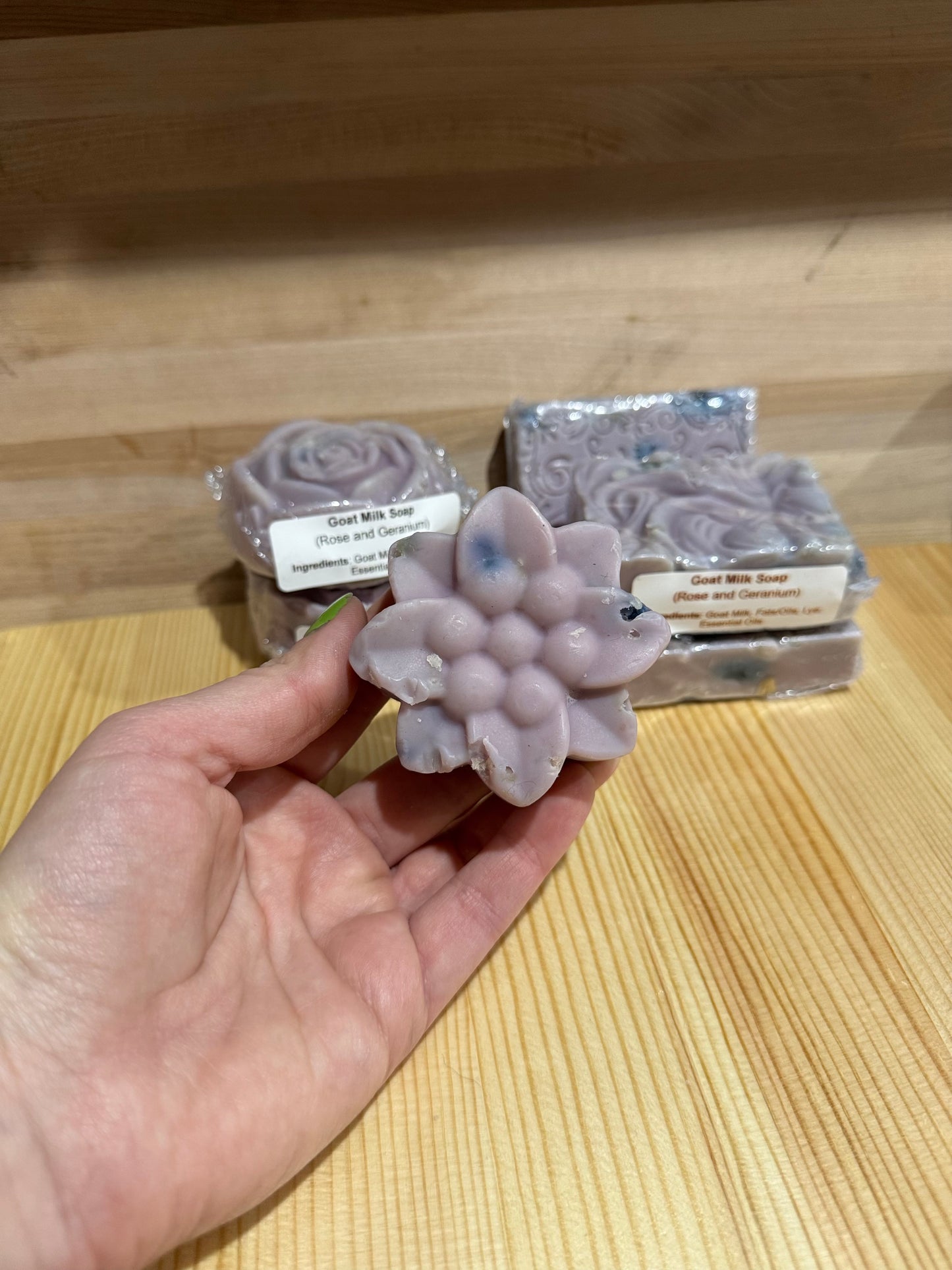 Wild Rose & Geranium | Goat Milk Soap