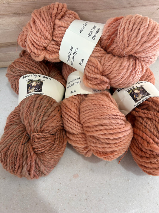 Iron Oxide | Hand-Spun Wool