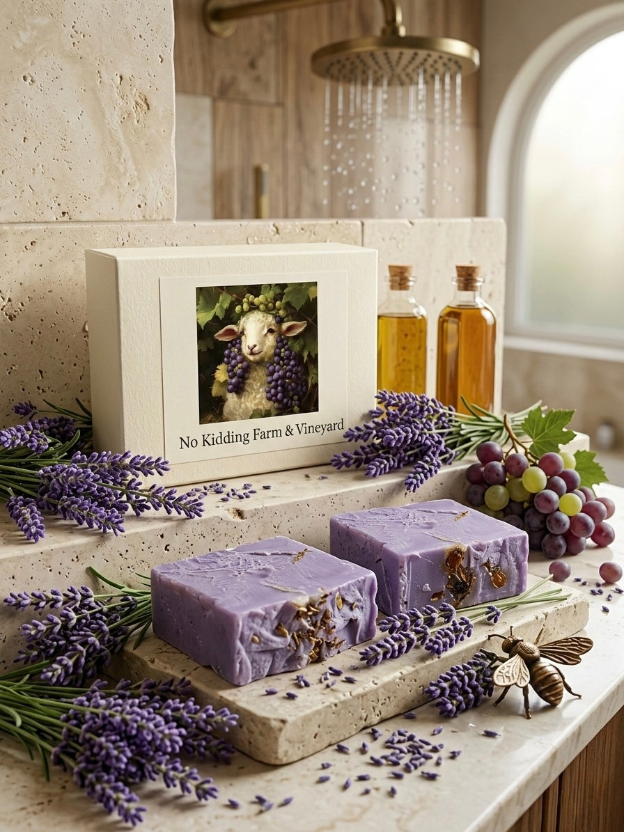 Lavender Vineyard | Handcrafted Goat Milk Soap