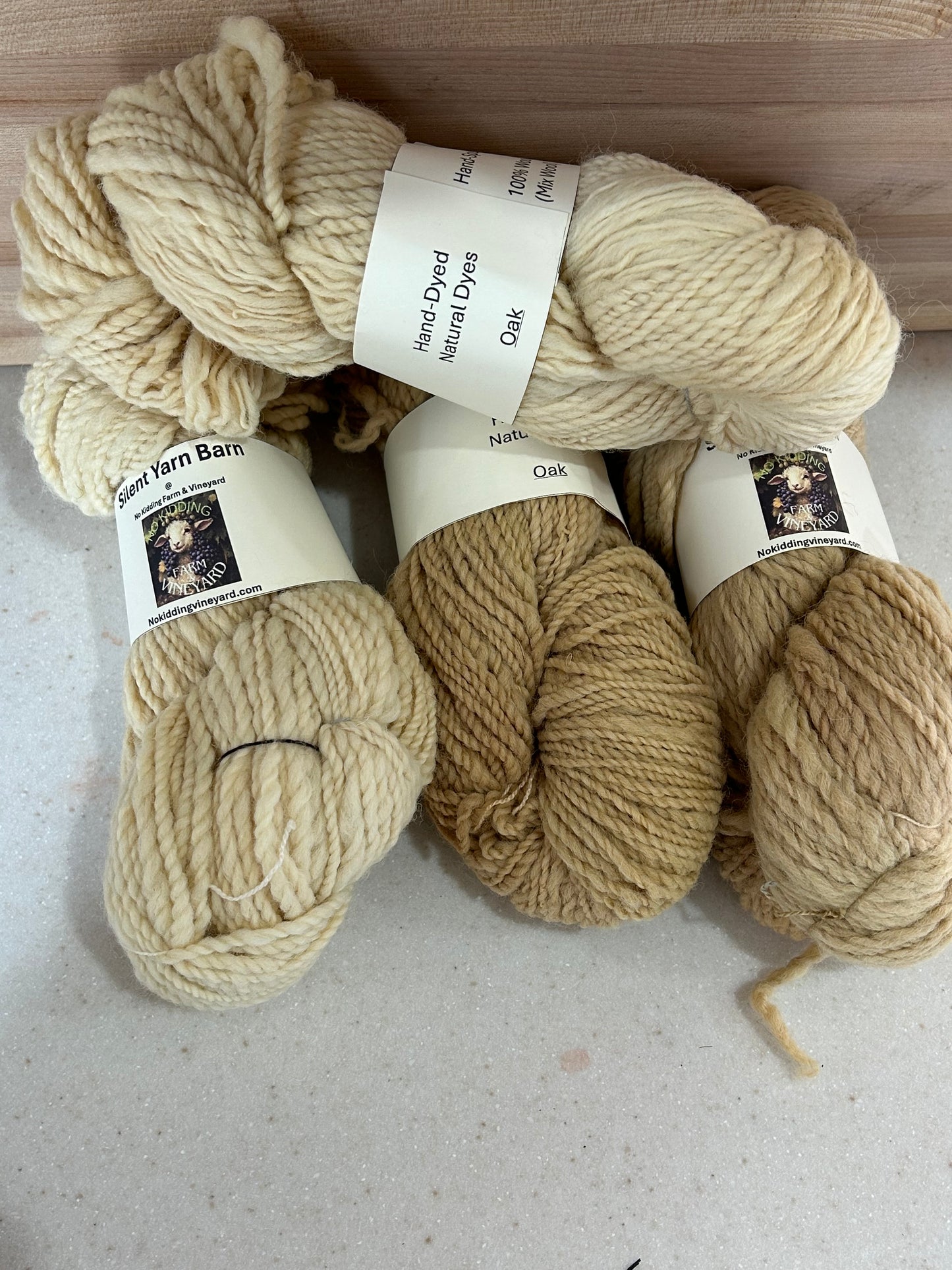 Oak Leaves | Hand-Spun Wool