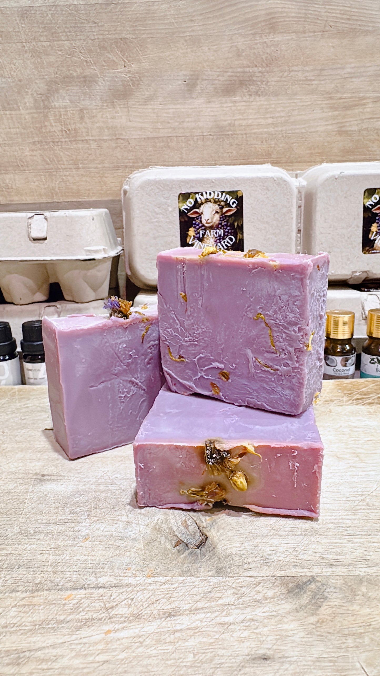Handmade Coconut Oil Base Body Soap Infused with Therapy Grade Cedarwood Essential Oil