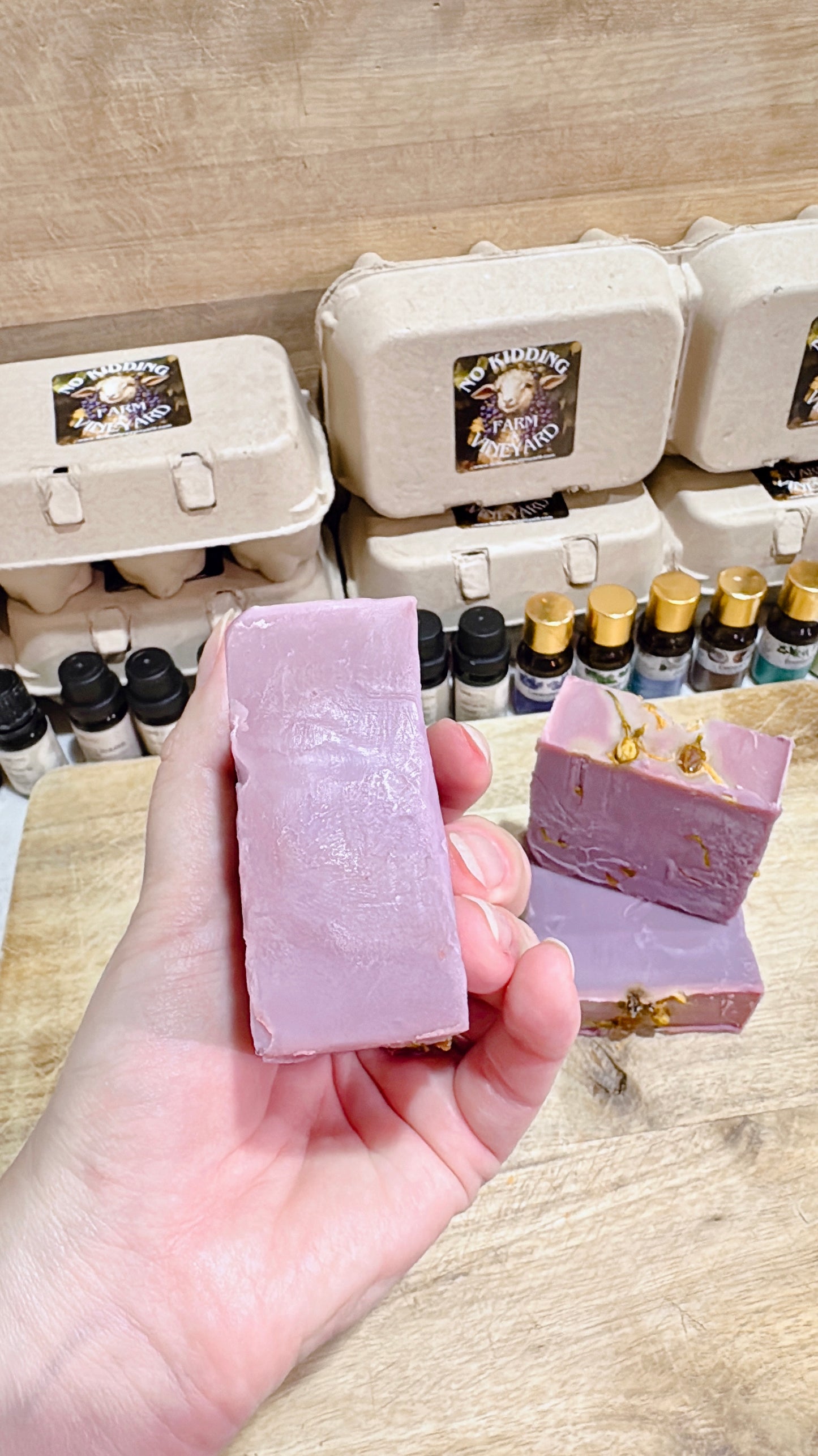 Handmade Coconut Oil Base Body Soap Infused with Therapy Grade Cedarwood Essential Oil