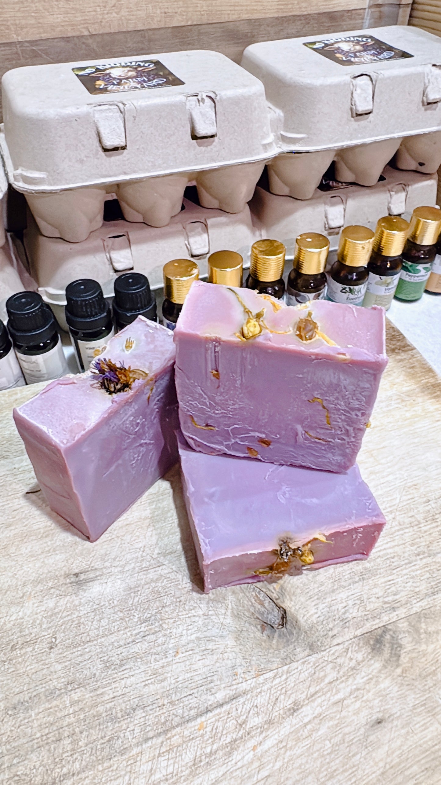 Handmade Coconut Oil Base Body Soap Infused with Therapy Grade Cedarwood Essential Oil