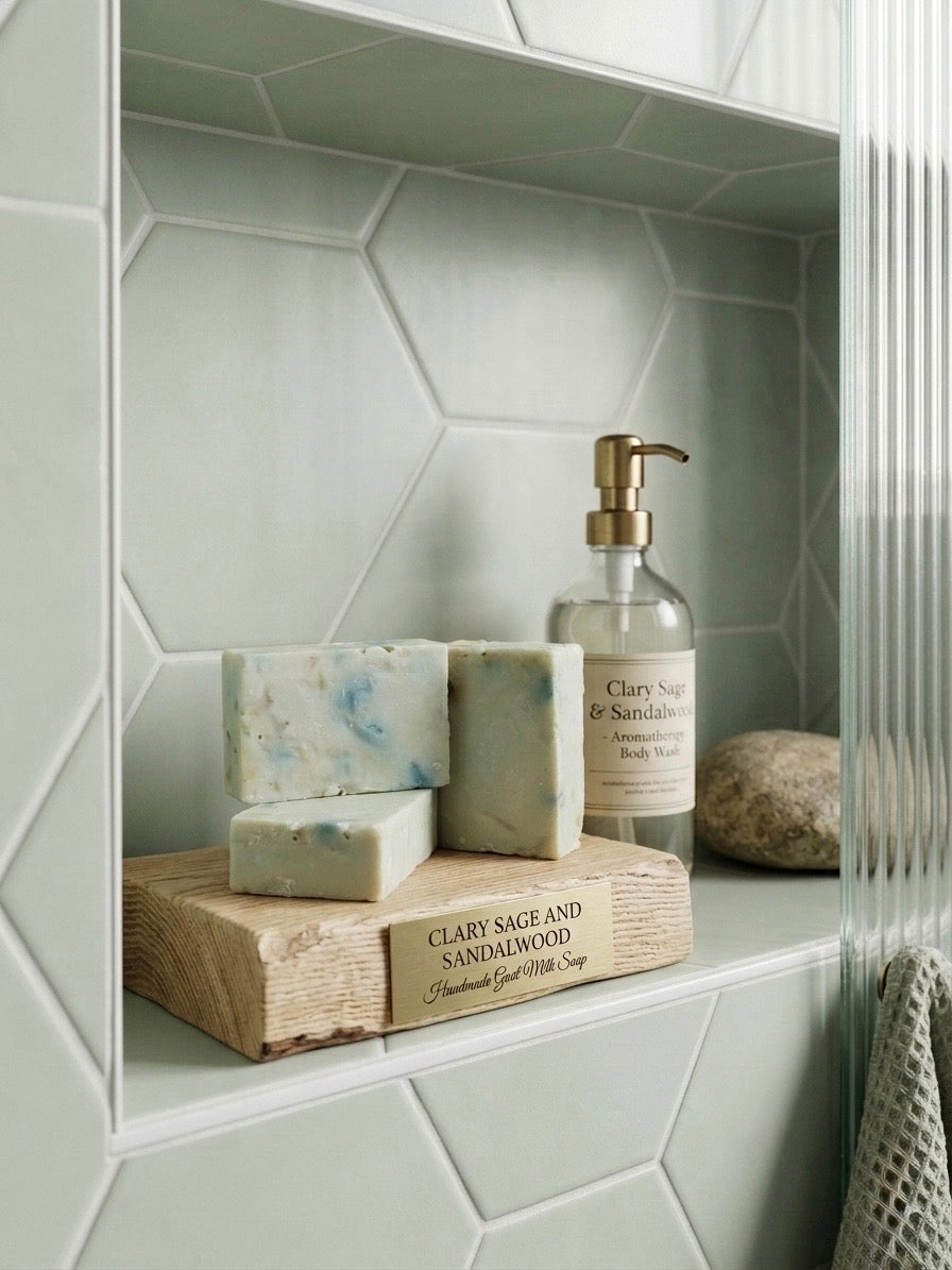 Clary Sage & Sandalwood | Goat Milk Soap