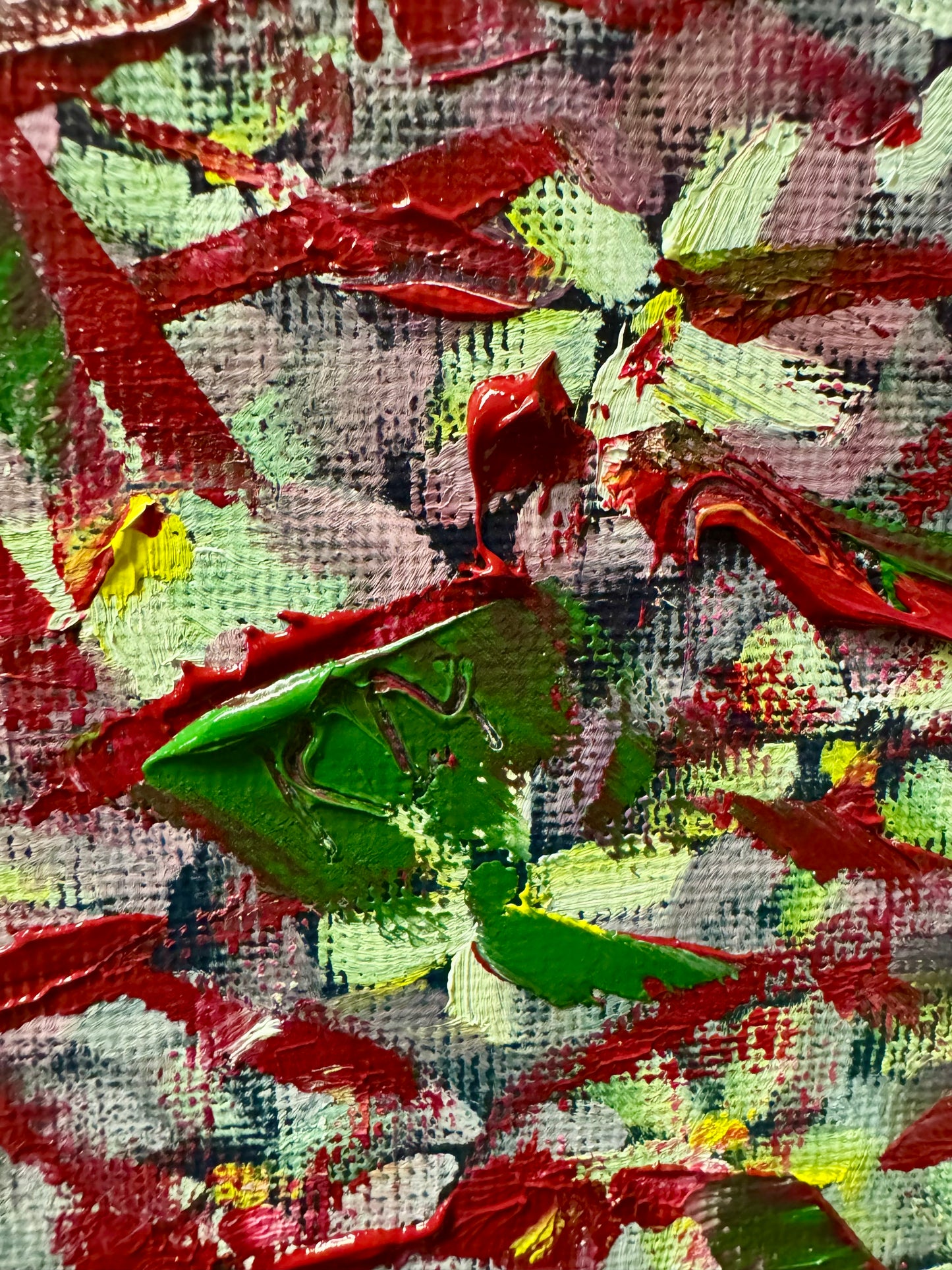 "Summer Phlox" – Original 8x8 Textured Floral Oil Painting | Katya Montes Art