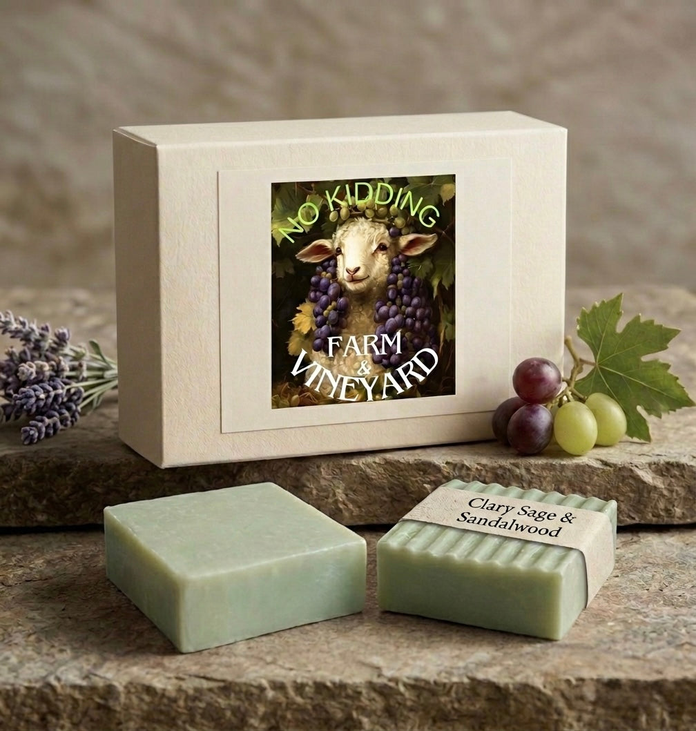 Clary Sage & Sandalwood | Goat Milk Soap