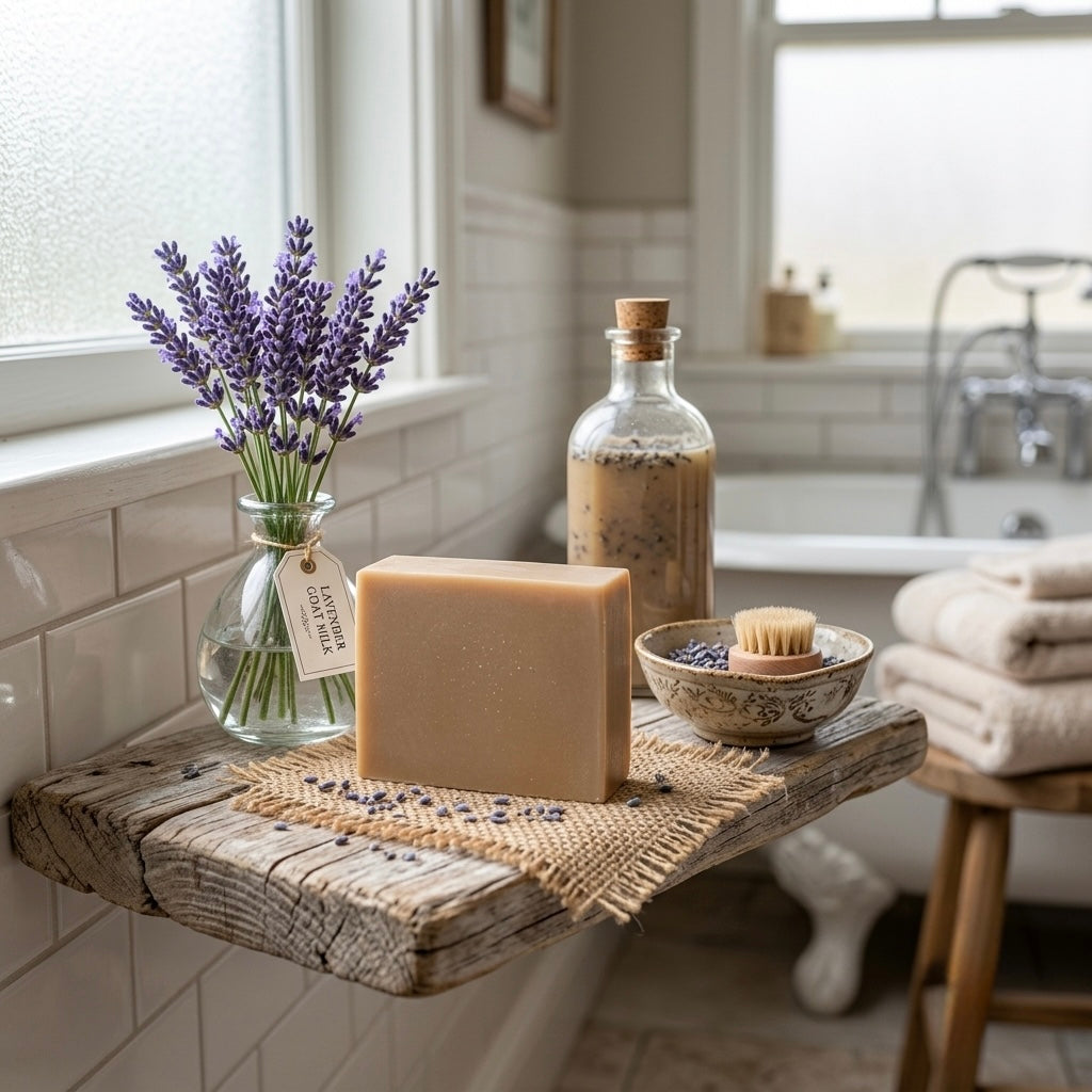 Lavender Scented Goat Milk Soap