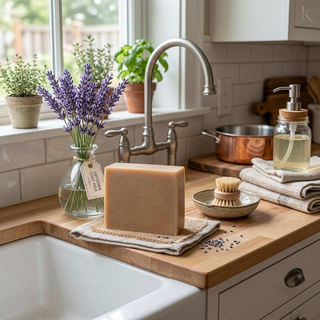 Lavender Scented Goat Milk Soap